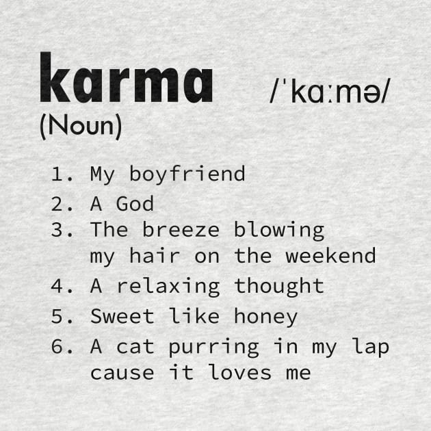 Karma definition by GShow